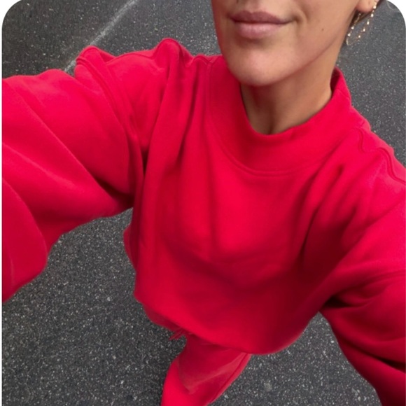 A&F Sunday Mockneck crew sweatshirt - Picture 4 of 4